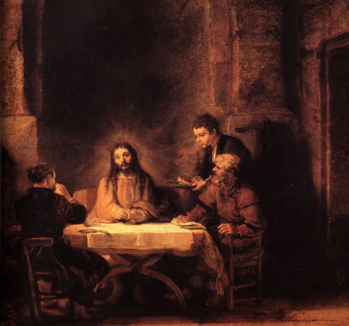Rembrandt, Supper at Emmaus (1648)
